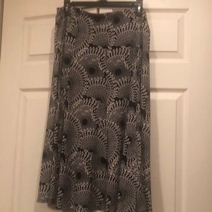 NTouch -Medium -Black/White -Polyester/Spandex Skirt